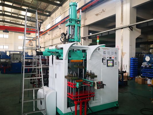 Otomatik Kauçuk Parçaları, Kauçuk Kablo Harness Koruyucu Yapmak İçin Dikey Enjeksiyon Kalıplama Makinesi