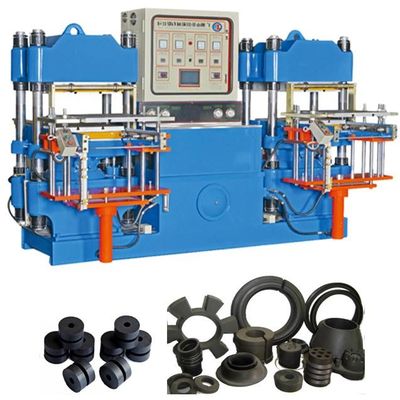 Otomobil parçaları üretimi için hidrolik vulkanik sıcak baskı kauçuk silikon kalıplama makinesi