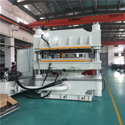 500 Ton Sıkıştırma Kuvveti Tek İstasyonlu Vulkanizasyon Makinesi SIEMENS PLC Programı