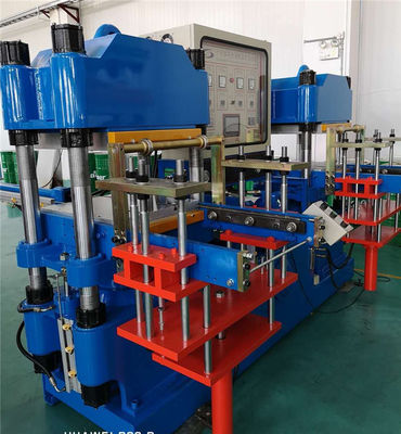 2RT 3RT 4RT Hidrolik Vulkanlaştırma Makinesi Tekerlekli Sandalye E Bisiklet Lastikleri Sıcak Pess Kalıplama Makinesi