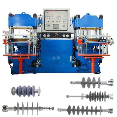Çin Fabrikası Doğrudan Satış 11KV 22KV Sıcak Baskı Hidrolik Vulkanize Makinesi Silikon Izolatör Kalıplama Makinesi