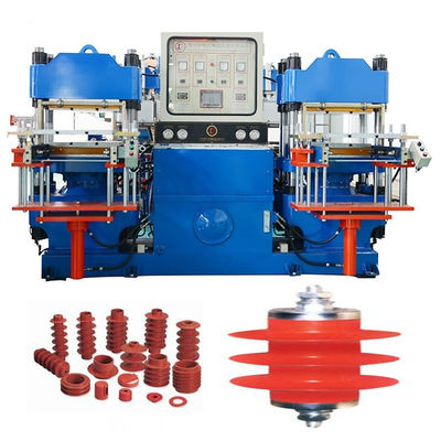 Çin Fabrika Fiyatı 42kw Hidrolik Baskı Kalıplama Makinesi Silikon Izolatörü yapmak için Hidrolik Vulkanlama Makinesi
