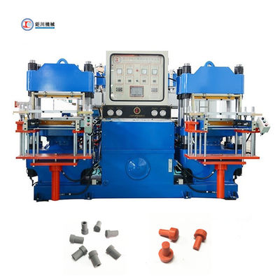 Kauçuk Ürünleri Üretim Makineleri Sıcak Baskı Makinesi Kauçuk Kapak için Kauçuk Baskı Kalıplama Makinesi