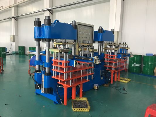 Fabrika fiyatı 250Ton Mavi Hidrolik Sıcak Baskı Kalıplama Makinesi O halka yapmak için