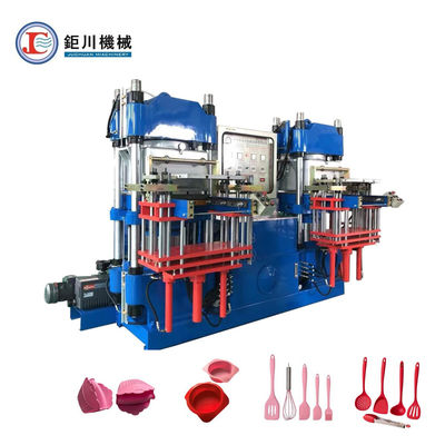 Yüksek kaliteli Mavi renkli Kauçuk Silicone mutfak ürünleri otomobil parçaları yapmak için sıcak baskı makinesi