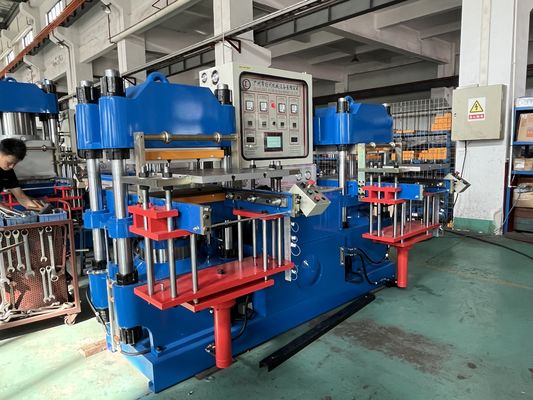 Hidrolik Vulkanize Makinesi Silikon Yüzme Kapak Yapma Makinesi 380V 2RT