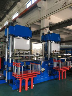 Otomatik Kauçuk Pres Vakum Kompresyon Kalıplama Makinesi, direksiyon tekerleği kapağı İç Kauçuk Halkası yapmak için
