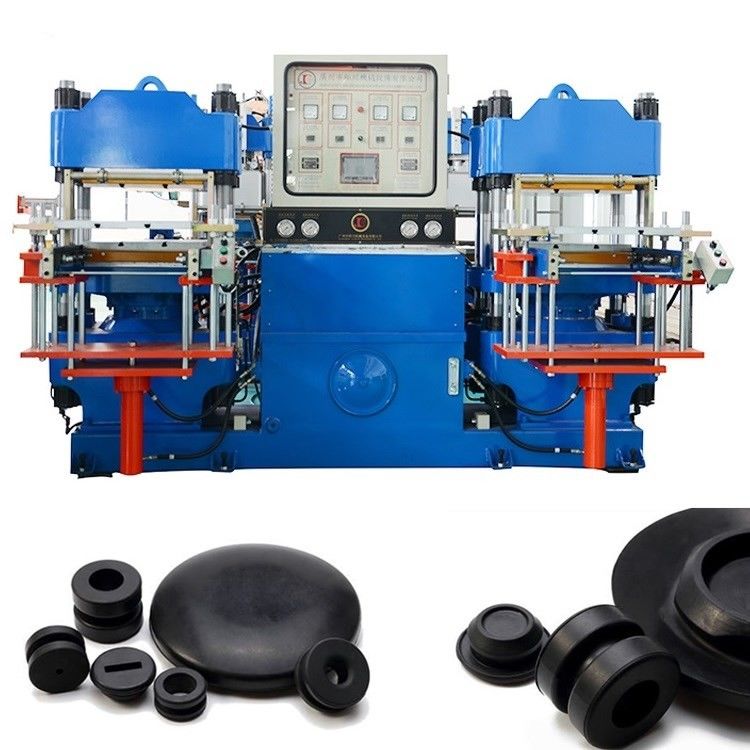 Otomobil Anti- titreşim Kauçuk Şok Absorber Pad Yapma Makinesi Sıcak Basın Vulkanlama Makinesi