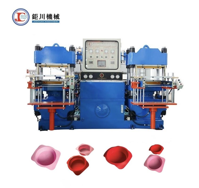 Çin Kullanımı Kolay Silikon Kauçuk Pres Makinesi Juchuan MACHINERY Çin'den Kauçuk Ürünleri Yapmak İçin