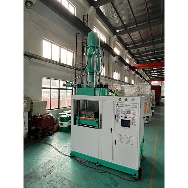Çin Yüksek hassasiyetli 400 ton Dikey Kauçuk Enjeksiyon Kalıplama Makinesi kauçuk ürünleri yapmak için
